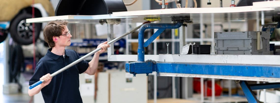 Ausbildung zum Karosserie- und Fahrzeugbaumechaniker in der Caravaning-Branche
