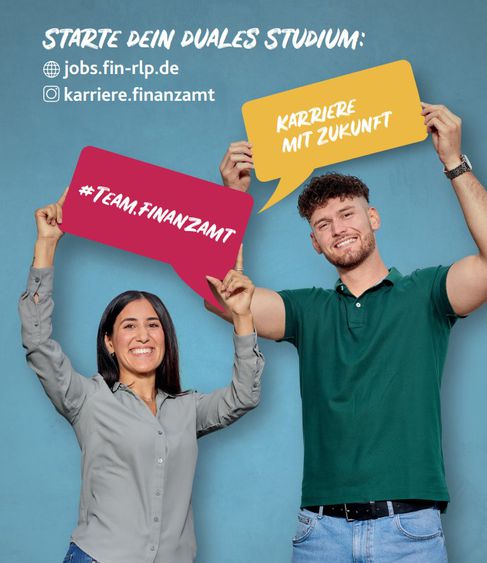 Duales Studium DiplomFinanzwirt/in (m/w/d)  Finanzamt Koblenz bei