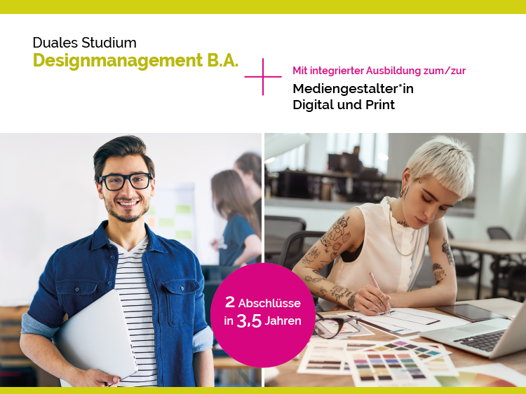 Duales Studium Designmanagement B.A. Mit Der Ausbildung Zum/zur ...