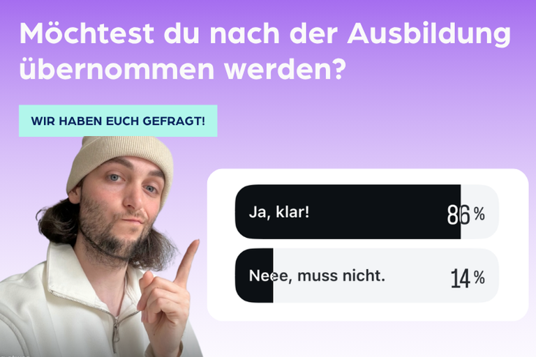 Bild für Artikel: Übernahme nach der Ausbildung – So gelingt dein Start ins Berufsleben!