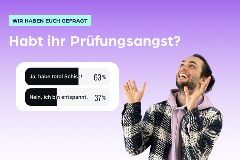 Bild für Artikel: Prüfungsangst: Ursachen, Symptome & Tipps