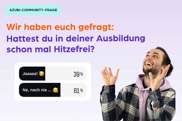 Bild für Artikel: Hitzefrei in der Ausbildung – gibt es das?