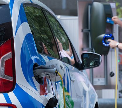 Bild von einem E-Auto.