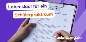 Bild von Lebenslauf Schülerpraktikum