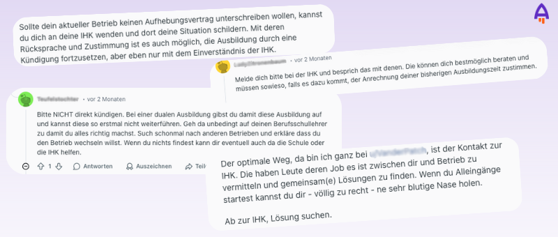 Erfahrungsberichte von Reddit-Usern Erfahrungsberichte von Reddit-Usern