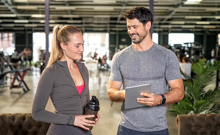 Sport- und Fitnesskaufmann bei IST Branding. Sport- und Fitnesskaufmann bei IST Branding.