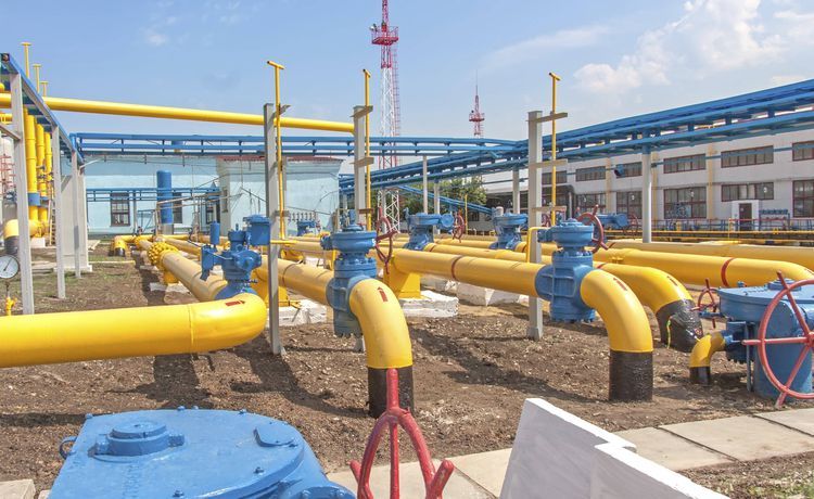 Rohre auf einer Baustelle. Rohre auf einer Baustelle.