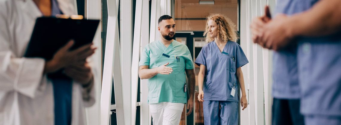 Pflegefachleute im Krankenhaus