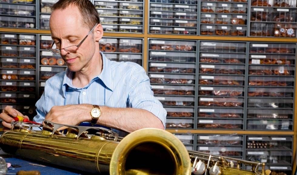 Bild aus dem Text zu Metallblasinstrumentenmacher/in
