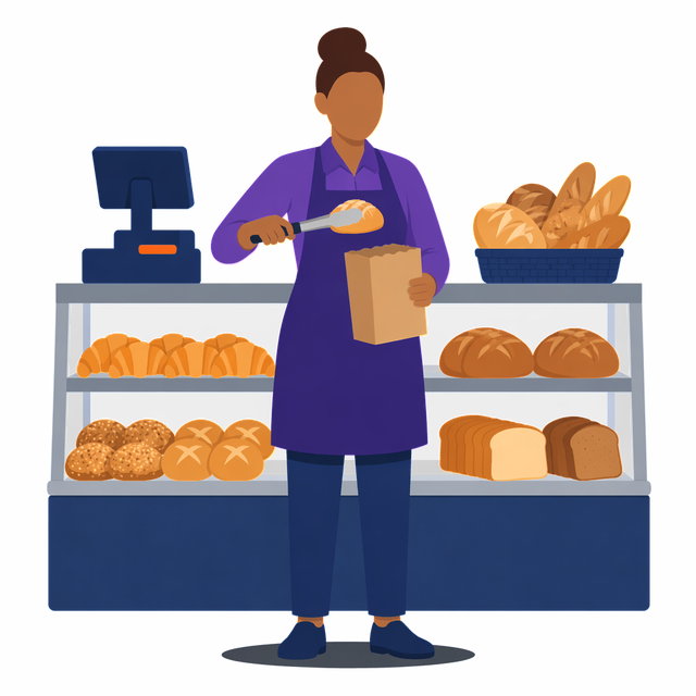 Grafik: Ausbildung Bäckereifachverkäufer/in