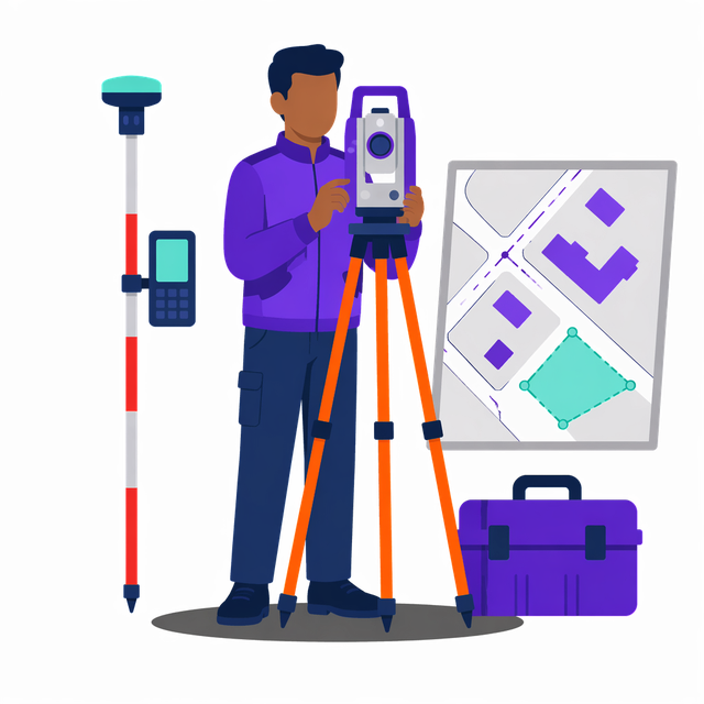 Grafik: Ausbildung Beamter/Beamtin Vermessung (gehobener Dienst)