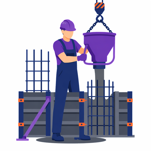 Grafik: Ausbildung Beton- und Stahlbetonbauer:in