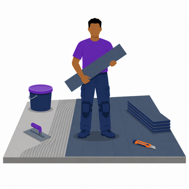 Grafik: Ausbildung Bodenleger/in