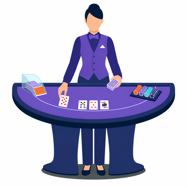 Grafik: Ausbildung Croupier/Croupière
