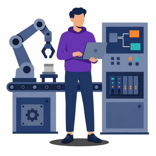 Grafik: Duales Studium Automatisierungstechnik
