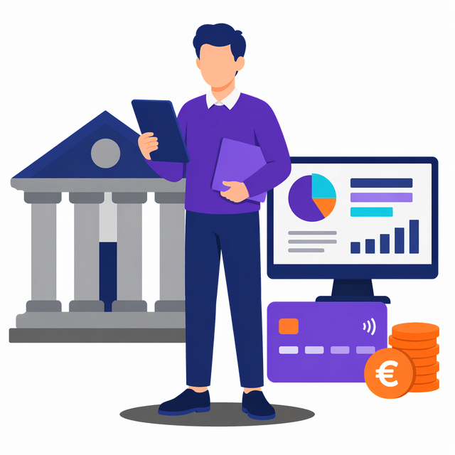 Grafik: Duales Studium Bank