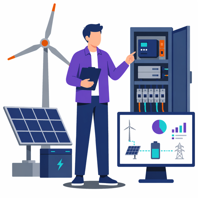 Grafik: Duales Studium Energiesystemtechnik
