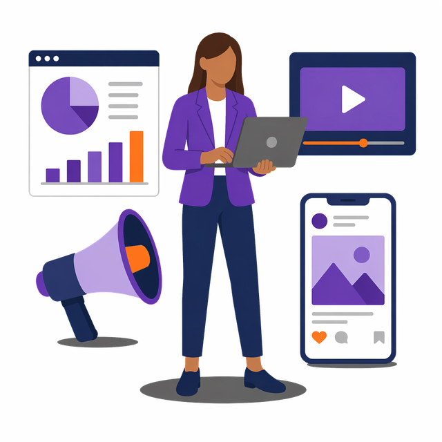 Grafik: Duales Studium Marketing- und Medienmanagement