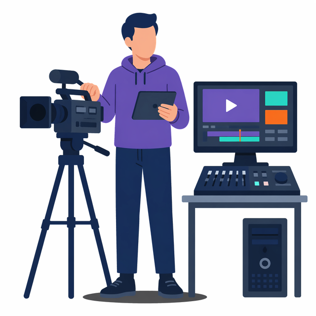 Grafik: Duales Studium Medienproduktion und Medientechnik