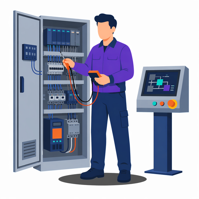 Grafik: Ausbildung Elektroniker/-in für Automatisierungs- und Systemtechnik