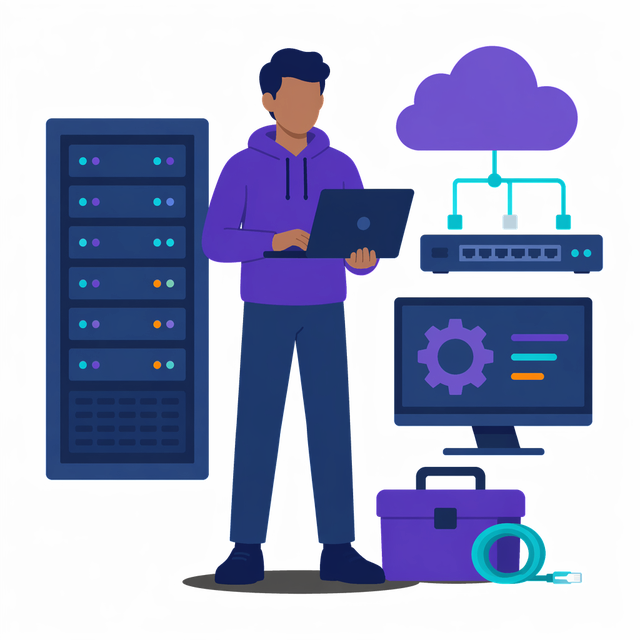 Grafik: Ausbildung Fachinformatiker/in für Systemintegration