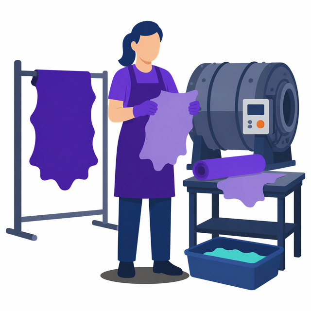 Grafik: Ausbildung Fachkraft für Lederherstellung und Gerbereitechnik