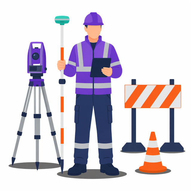 Grafik: Ausbildung Fachkraft für Straßen- und Verkehrstechnik
