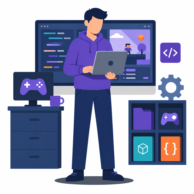 Grafik: Weiterbildung Game Programmer/in