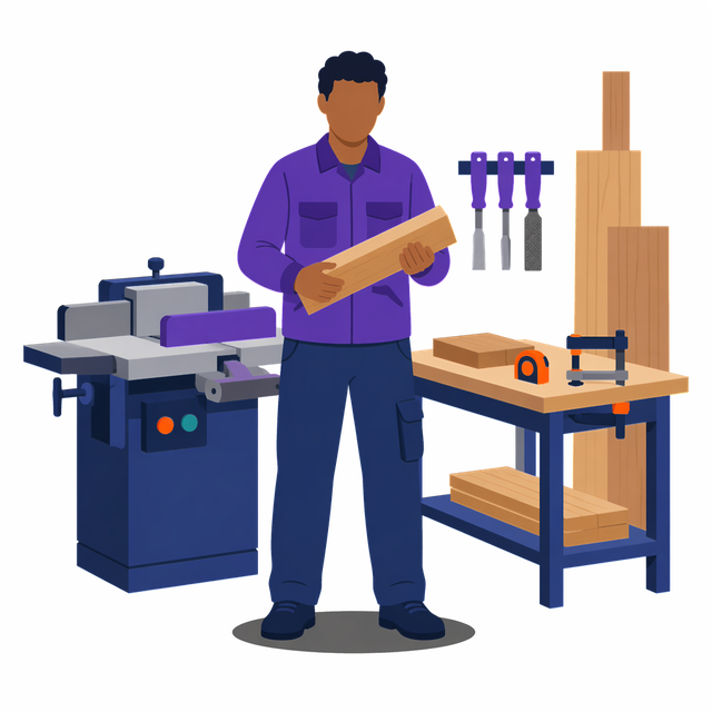 Grafik: Ausbildung Holzbearbeitungsmechaniker/-in