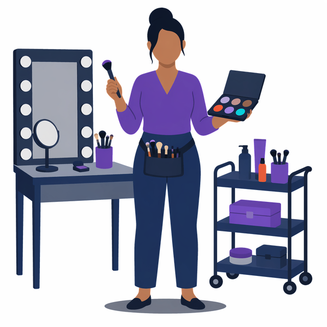 Grafik: Ausbildung Make-up-Artist