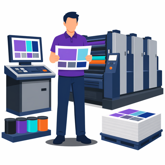 Grafik: Ausbildung Medientechnologe/-technologin Druck