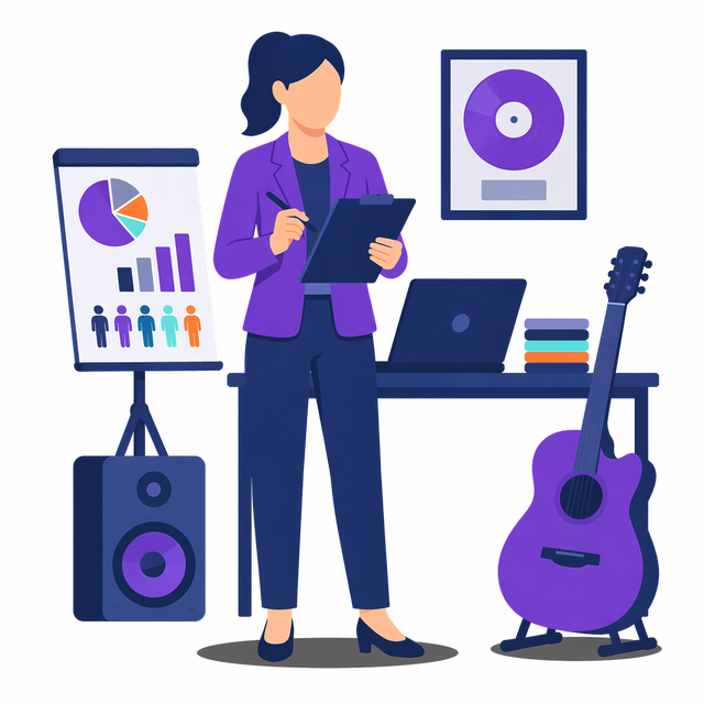 Grafik: Ausbildung Musikfachwirt/in