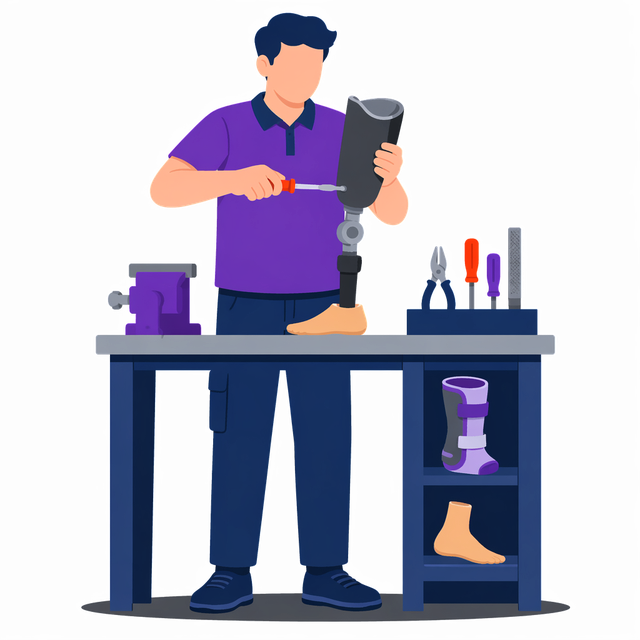 Grafik: Ausbildung Orthopädietechnik-Mechaniker/in