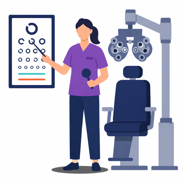 Grafik: Ausbildung Orthoptist/in