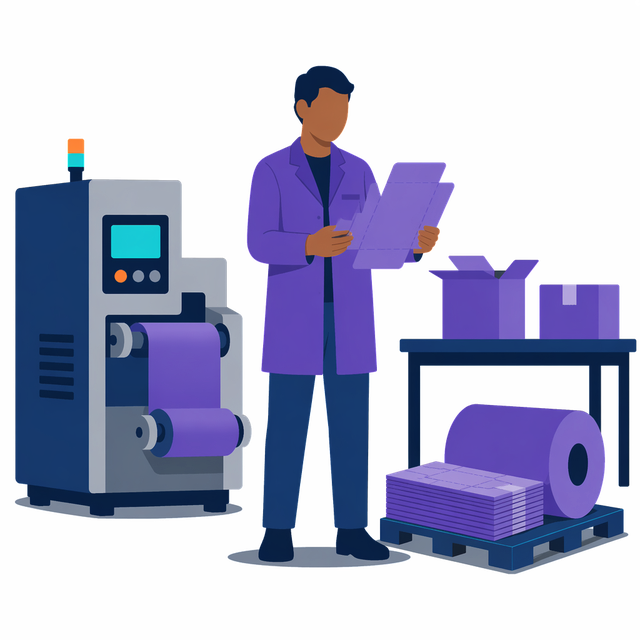 Grafik: Ausbildung Packmitteltechnologe/-technologin