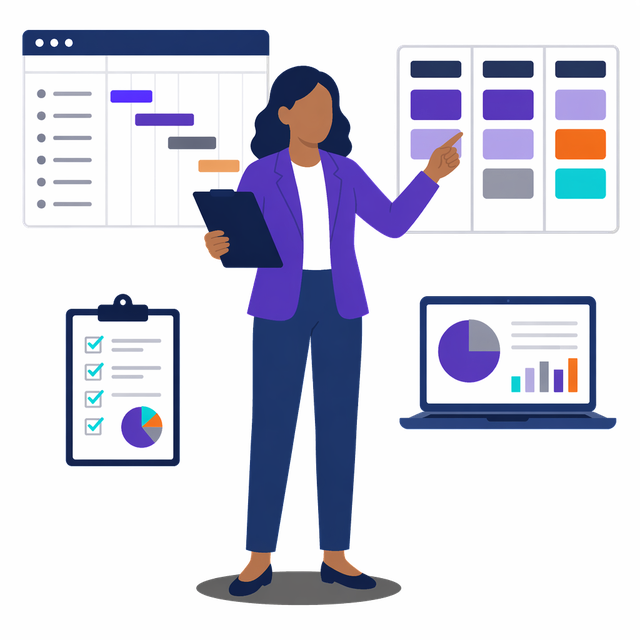 Grafik: Projektmanager / Projektmanagerin Ausbildung: Beruf & Stellen