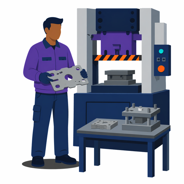 Grafik: Ausbildung Stanz- und Umformmechaniker/in