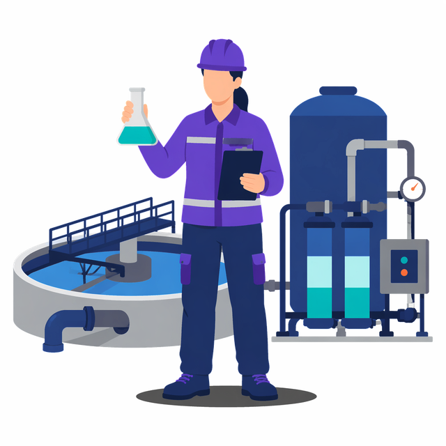 Grafik: Ausbildung Umwelttechnologe/Umwelttechnologin für Wasserversorgung